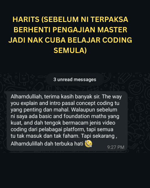 Testimoni pelajar